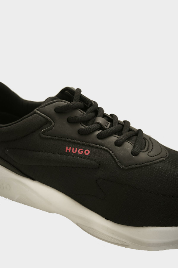 SNEAKERS HUGO - 001 ΜΑΥΡΟ